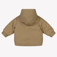 Burberry Axel Baby Jongens Winterjas In Beige