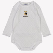 Burberry Baby Girls Bodper  White