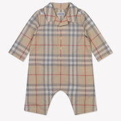 Burberry Andreas Baby Jongens Boxpakje In Licht Beige