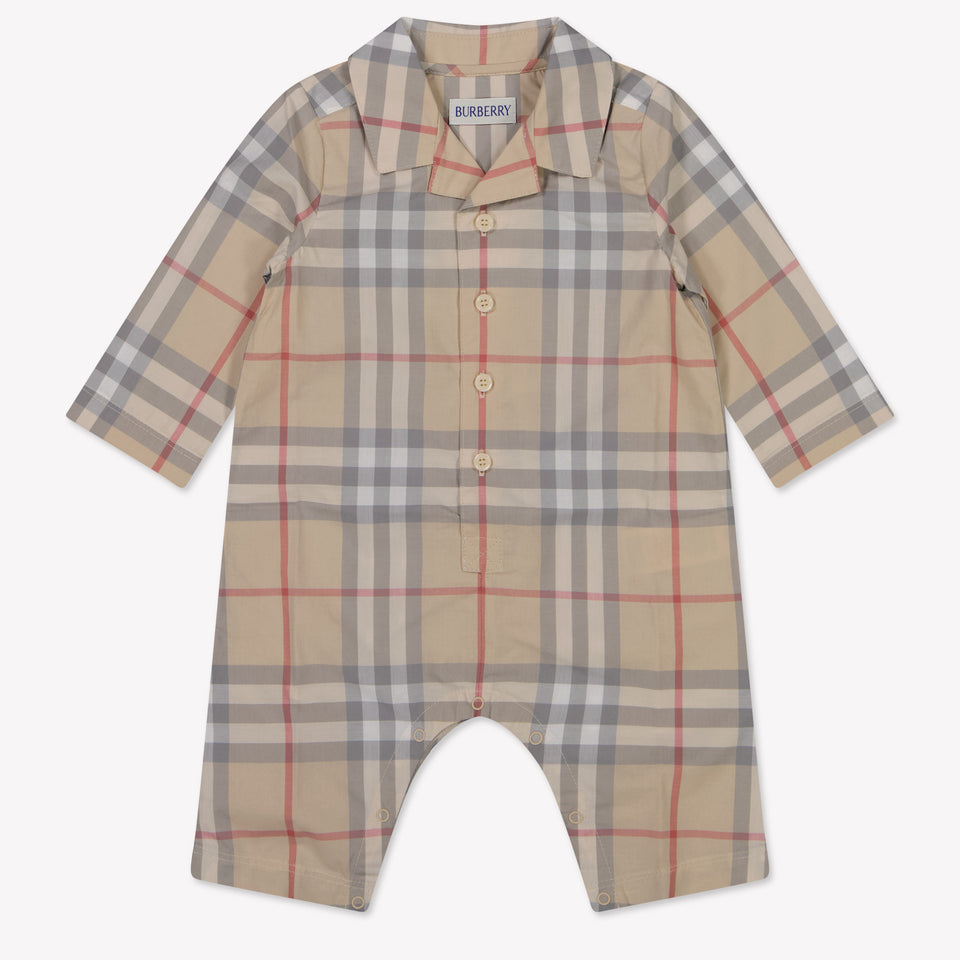 Burberry Andreas Baby Jongens Boxpakje In Licht Beige