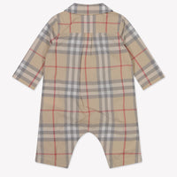 Burberry Andreas Baby Jongens Boxpakje In Licht Beige