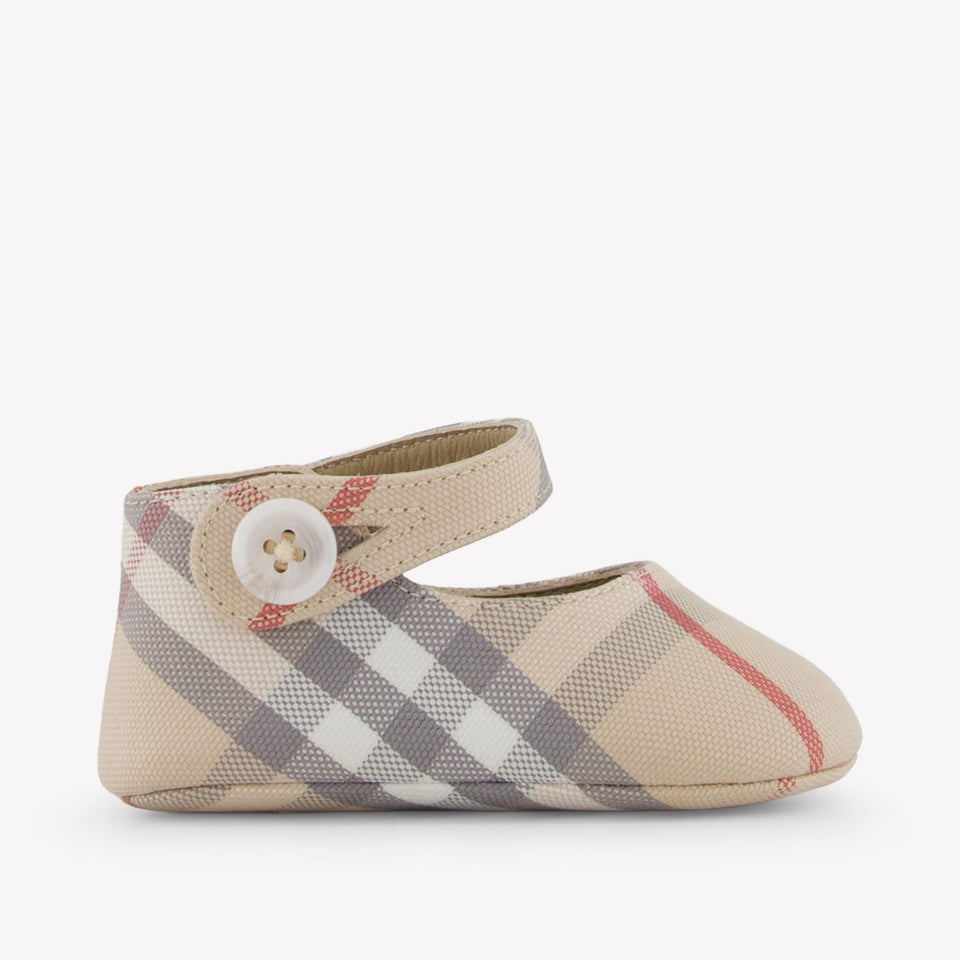 Burberry Baby Girls Shoes  Light Beige