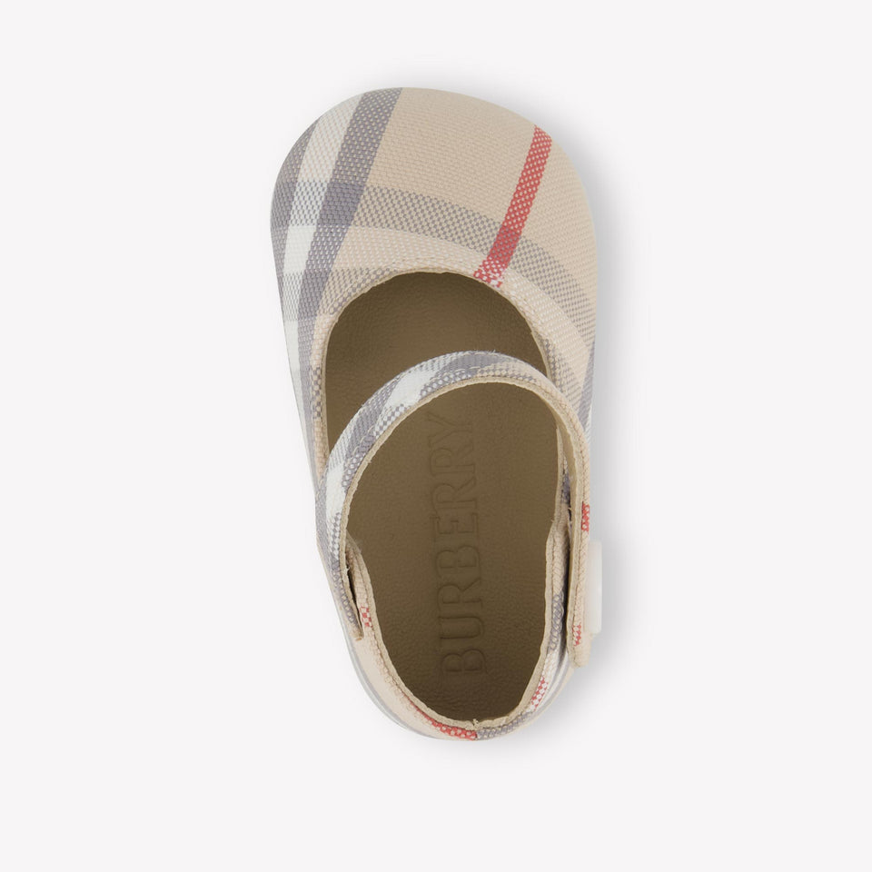 Burberry Baby Girls Shoes  Light Beige