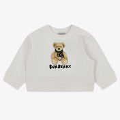 Burberry Baby Unisex Sweater  White