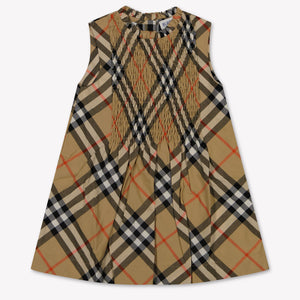 Burberry Yvette Baby Girls Dress Beige