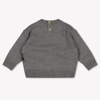 Burberry Baby Unisex Trui In Grijs