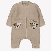Burberry Baby Unisex Playsuit  Light Beige