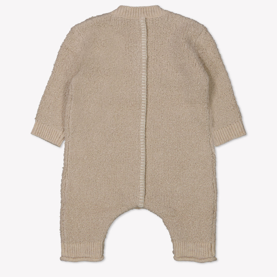 Burberry Baby Unisex Playsuit  Light Beige