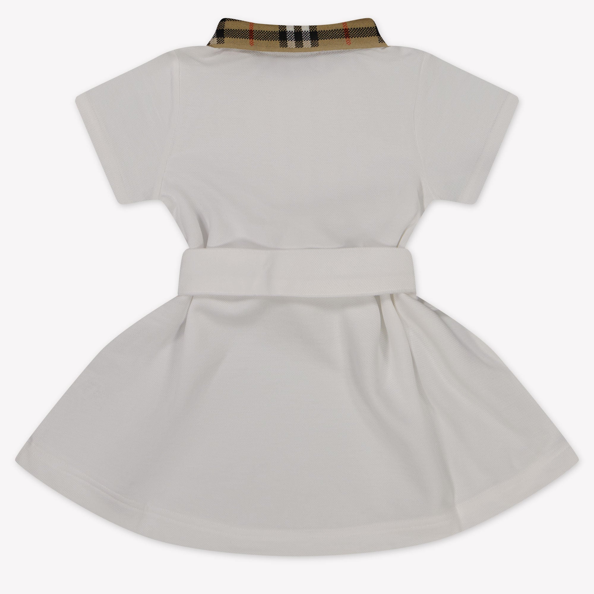 Burberry Astrid Baby Girls Dress in White – Superstellar