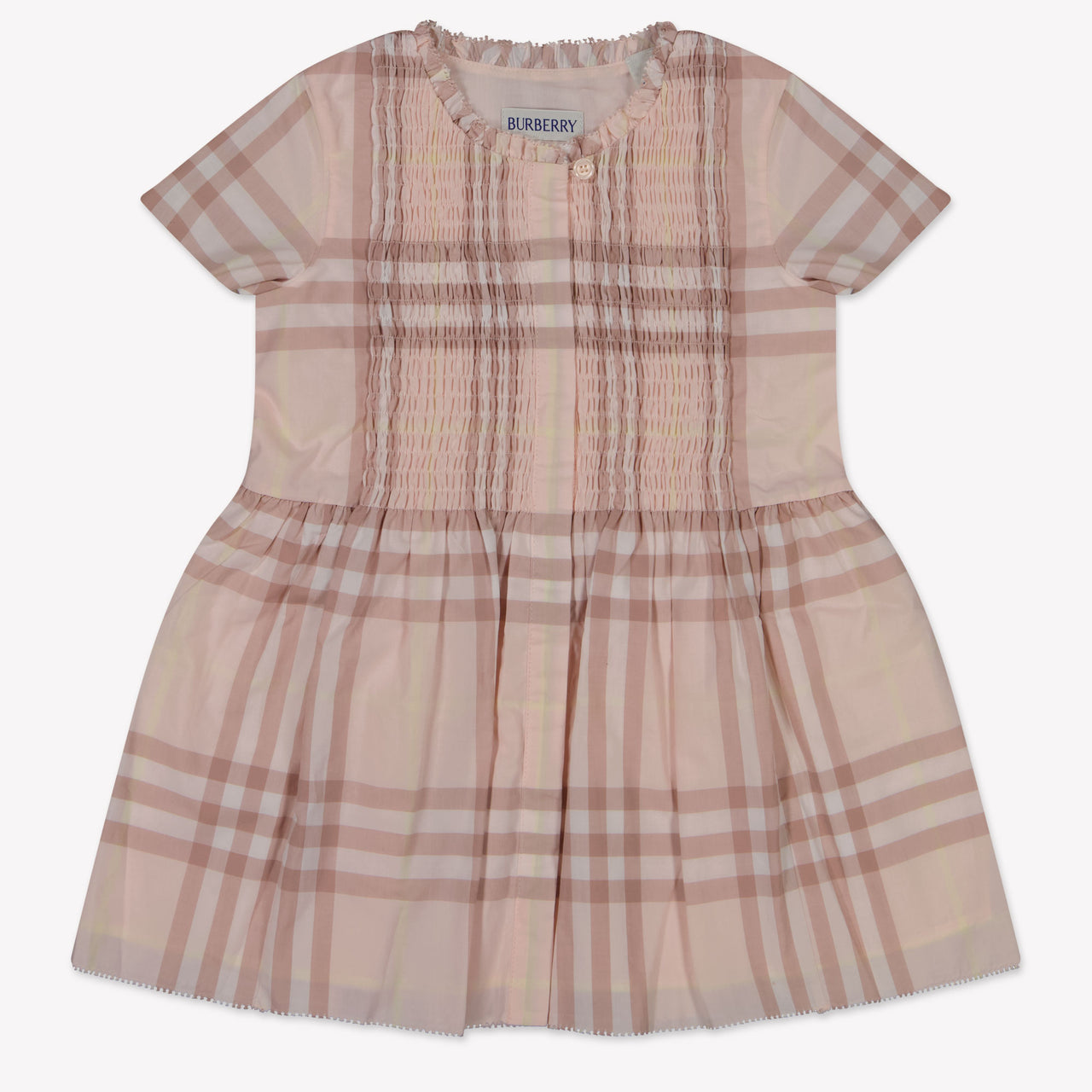 Burberry Rose Baby Meisjes Jurk In Licht Roze