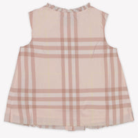 Burberry Baby Meisjes T-Shirt In Licht Roze