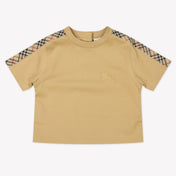 Burberry Baby Unisex T-Shirt  Sand