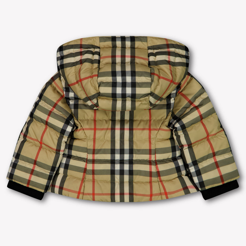 Burberry Baby Girls Winter Jacket  Beige