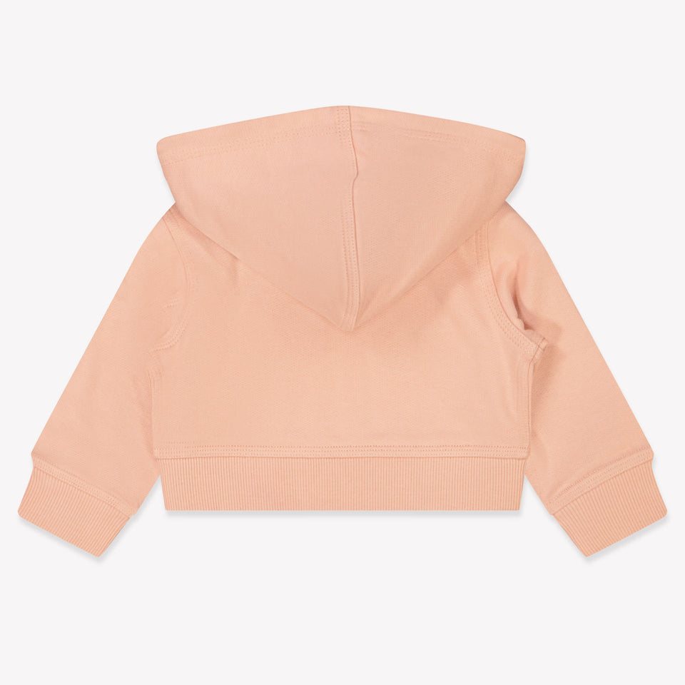 Burberry Baby Meisjes Vest In Licht Roze