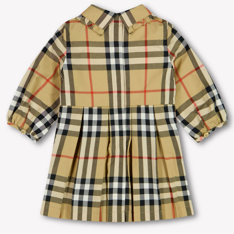 Burberry Ida Baby Girls Dress  Beige