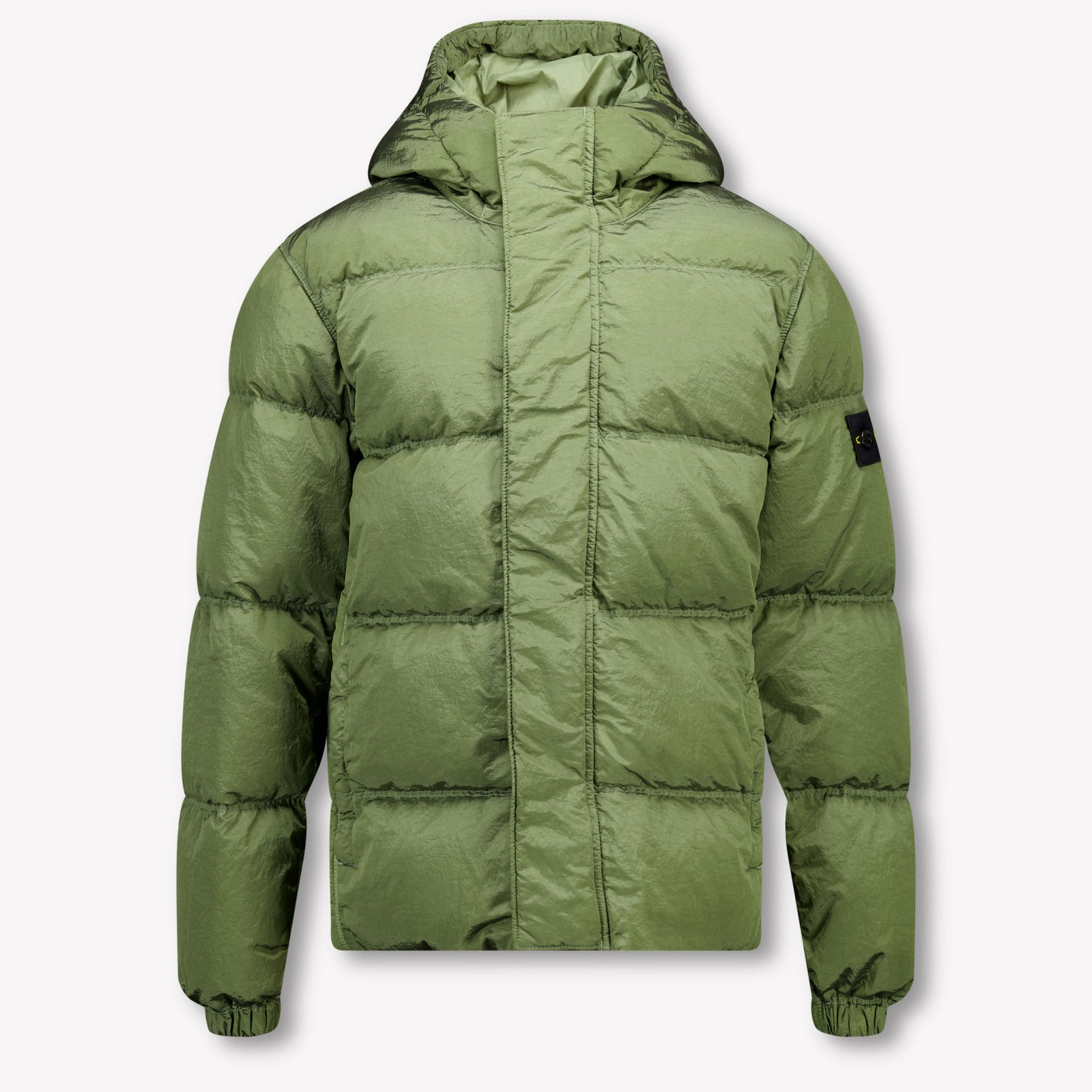 Stone Island Kinder Jongens Winterjas In Donker Groen