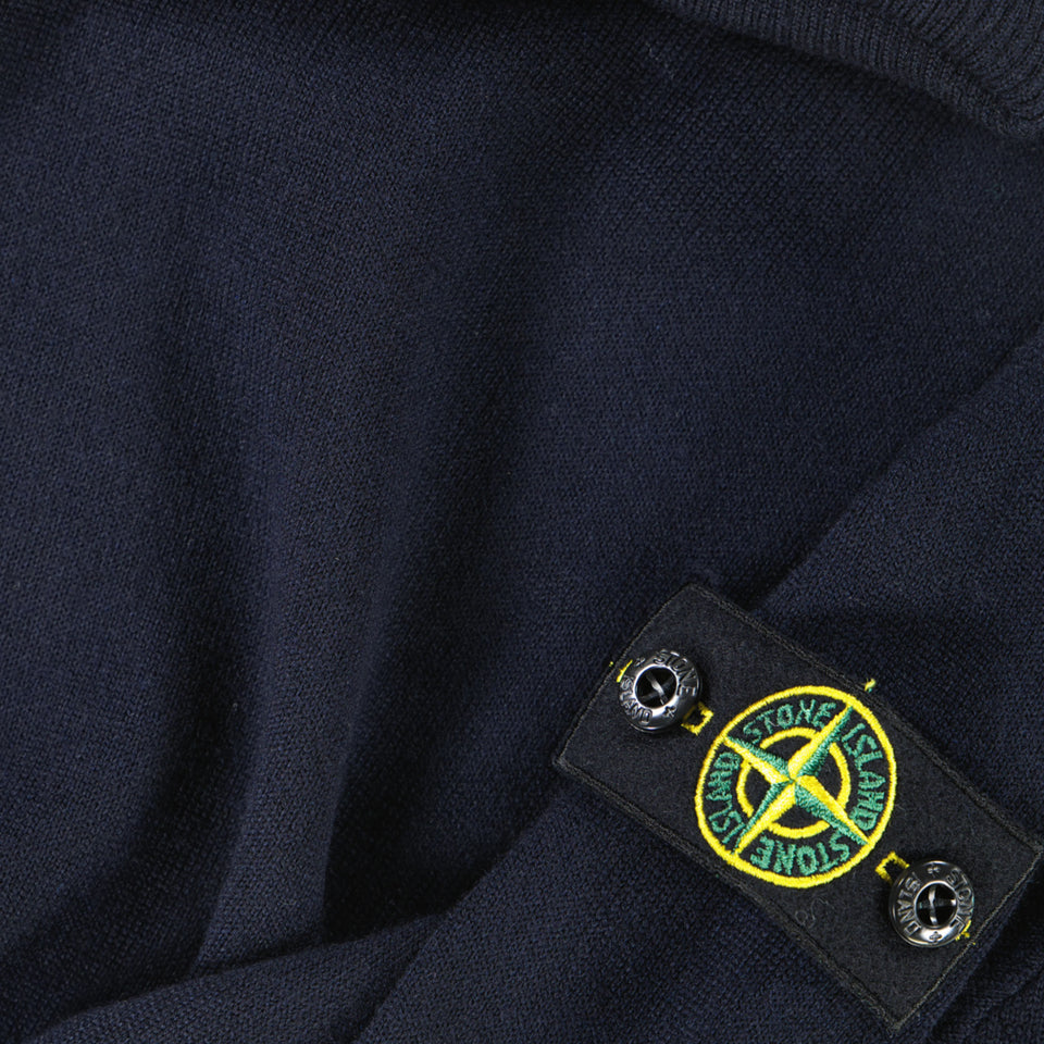Stone Island Kinder Jongens Trui In Navy