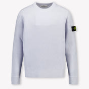 Stone Island Kids Boys Sweater  Light Blue