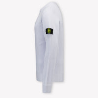 Stone Island Kinder Jongens Trui In Licht Blauw