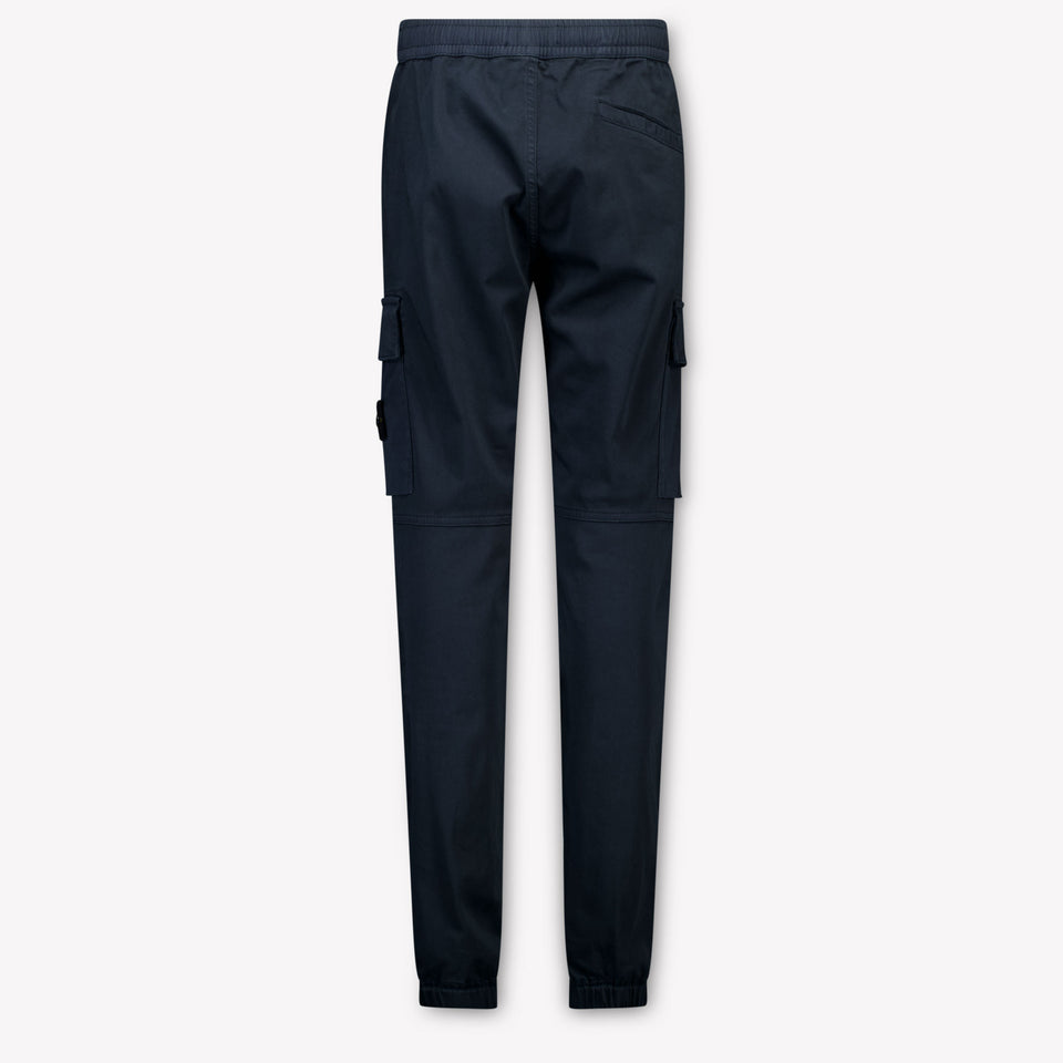 Stone Island Kids Boys  Pants Navy
