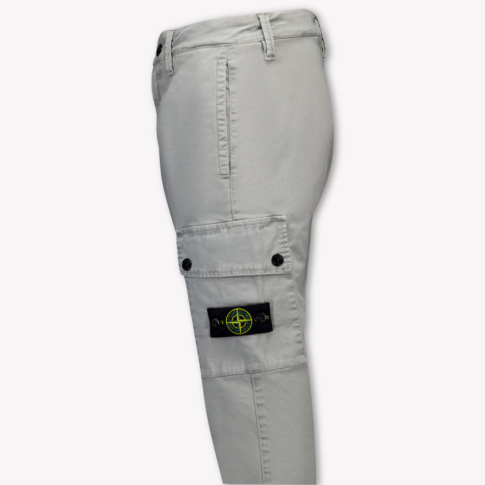 Stone Island Kinder Jongens Broek In Grijs