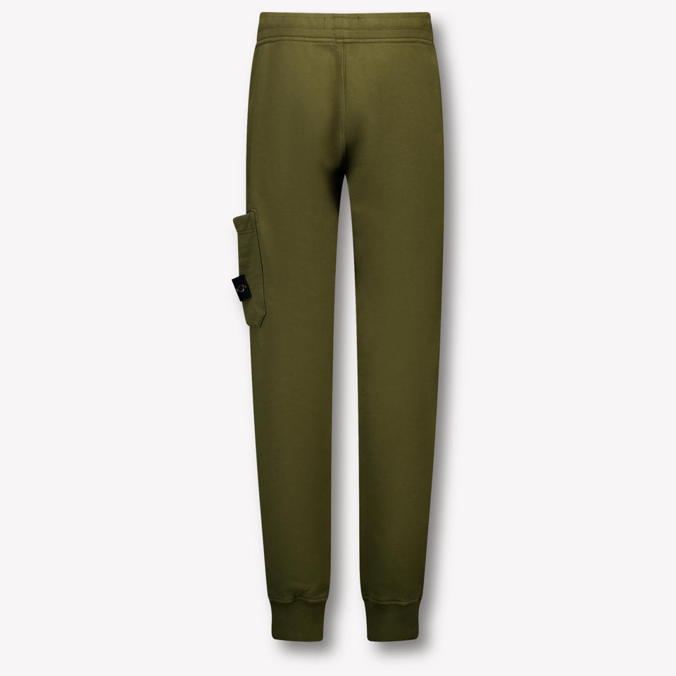 Stone Island Kinder Jongens Broek In Army