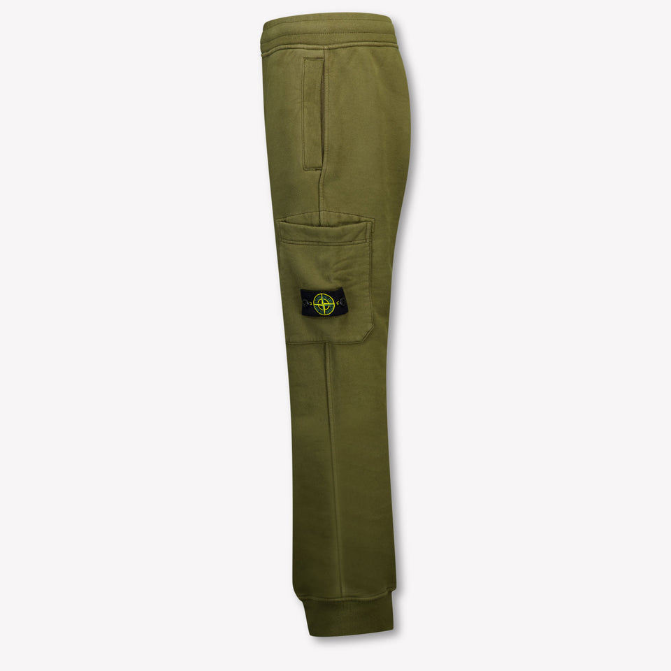 Stone Island Kinder Jongens Broek In Army