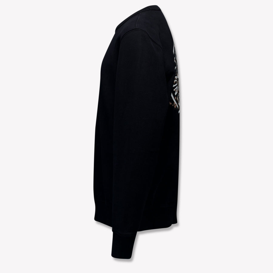 Stone Island Kids Boys Sweater  Black