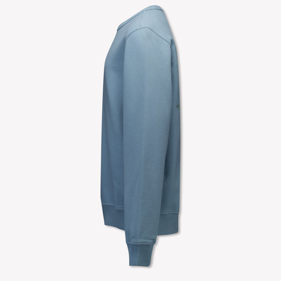 Stone Island Kinder Jongens Trui In Licht Blauw