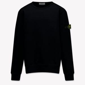 Stone Island Kinder Jongens Trui In Zwart