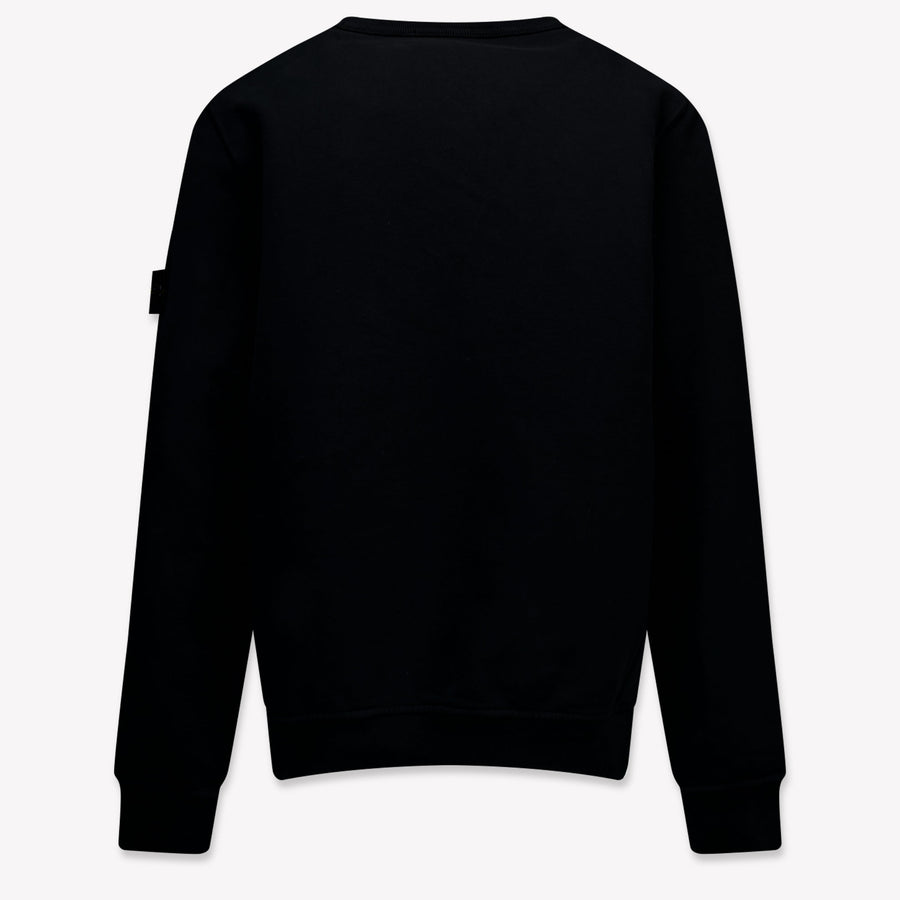 Stone Island Kinder Jongens Trui In Zwart