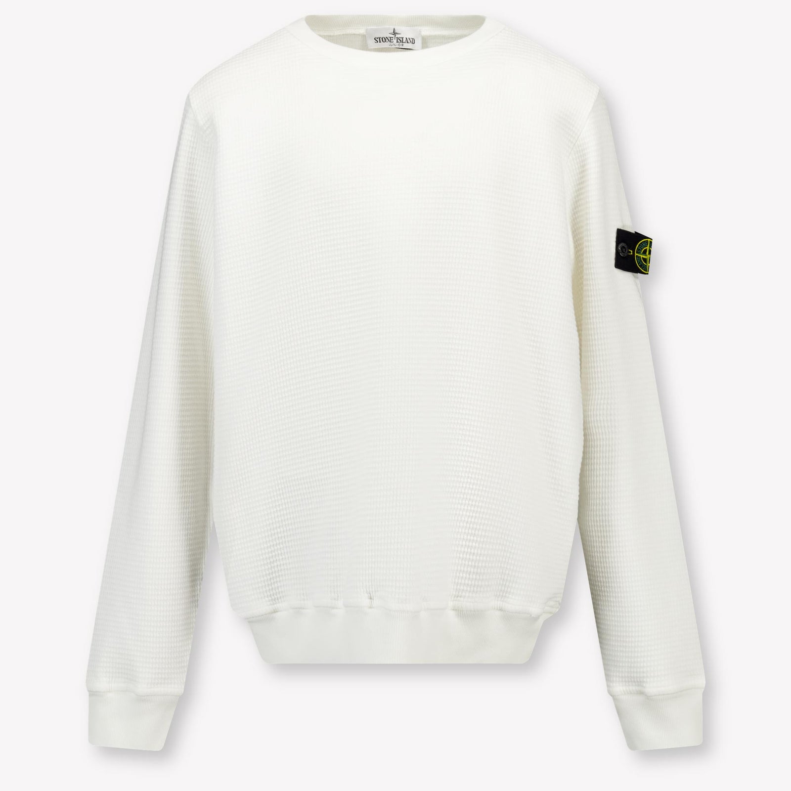 Stone Island Kids Boys Sweater  White