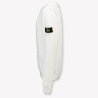 Stone Island Kinder Jongens Trui In Wit