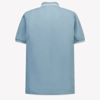 Stone Island Kids Boys Polo  Light Blue