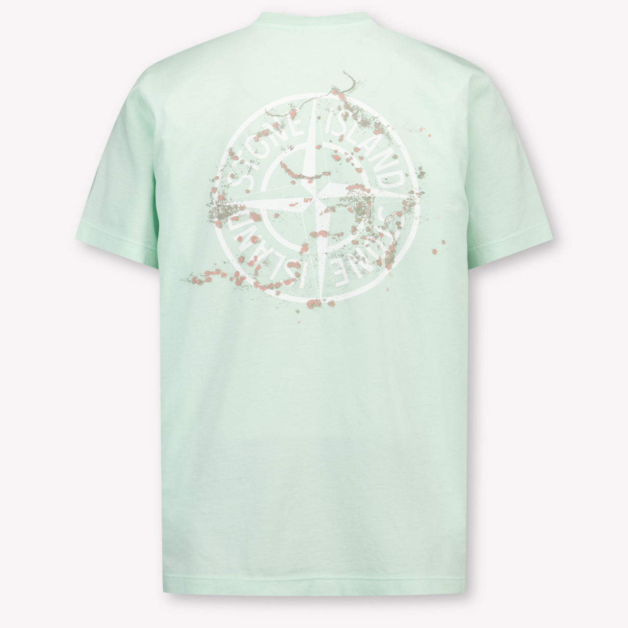 Stone Island Kinder Jongens T-Shirt In Mint