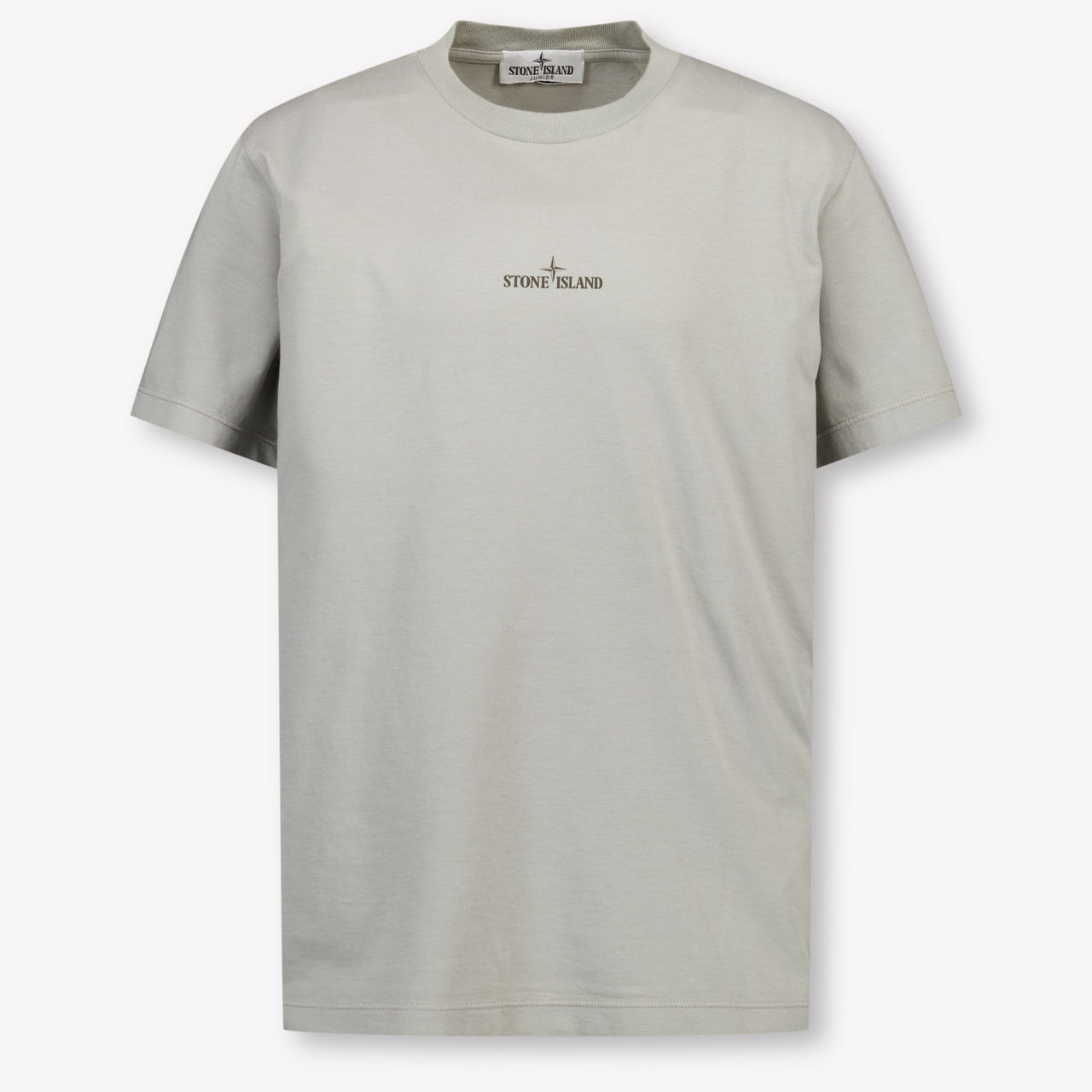Stone Island Kids Boys  T-Shirt Gray