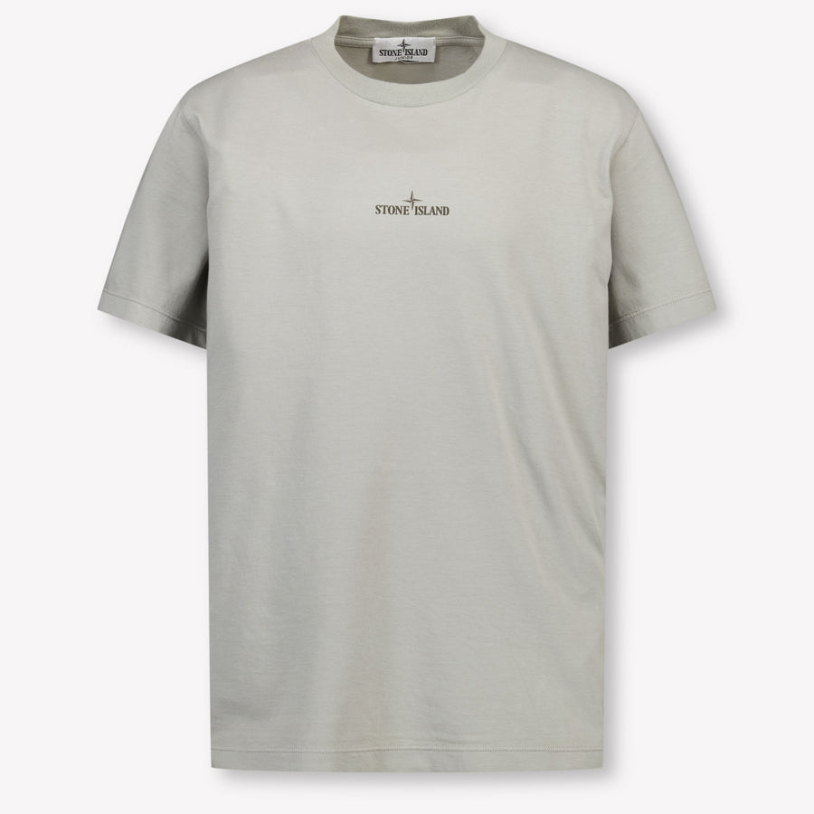 Stone Island Kids Boys  T-Shirt Gray