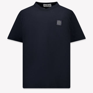 Stone Island Kids Boys  T-Shirt Navy