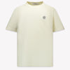Stone Island Kinder Jongens T-Shirt In Off White