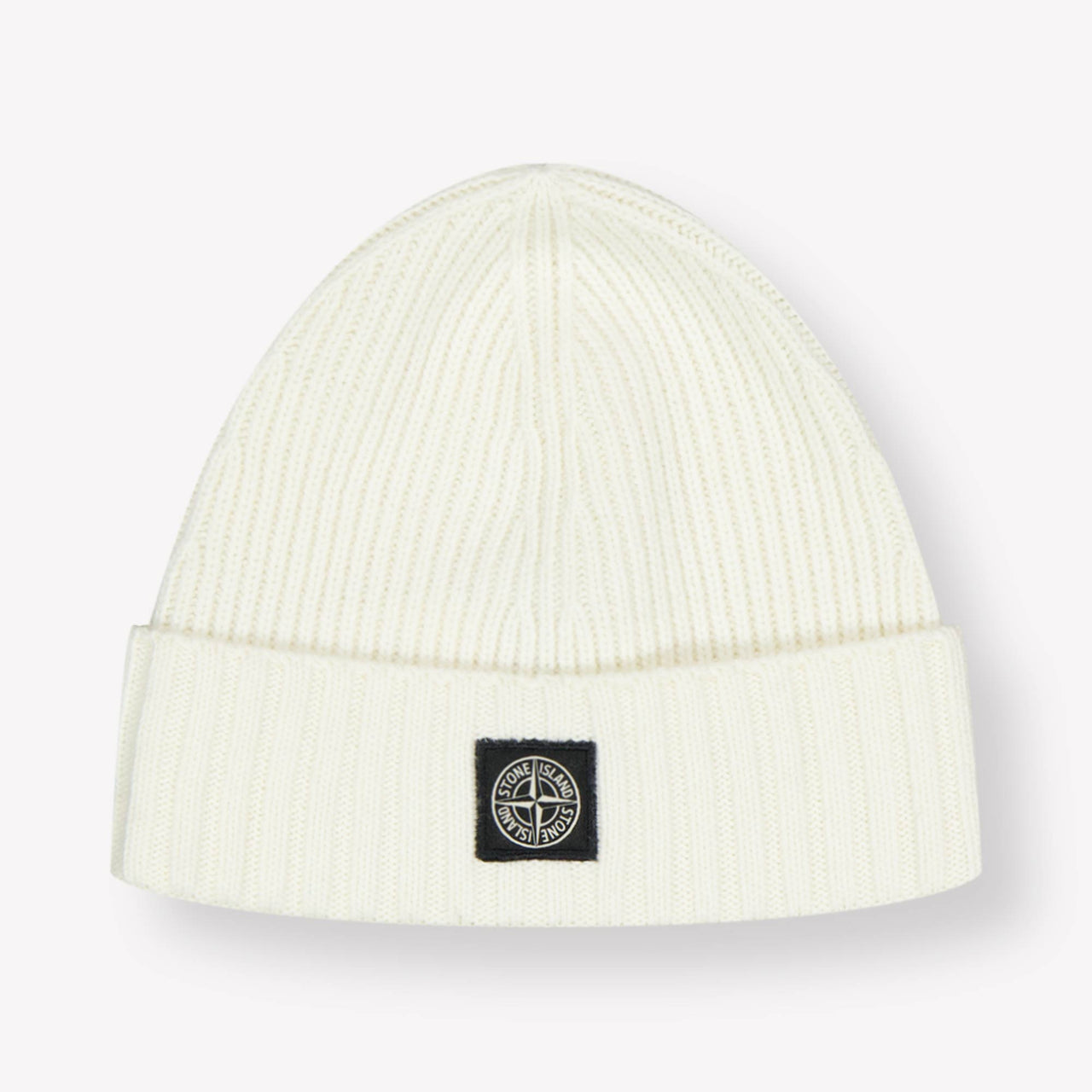 Stone Island Kinder Jongens Muts In Off White