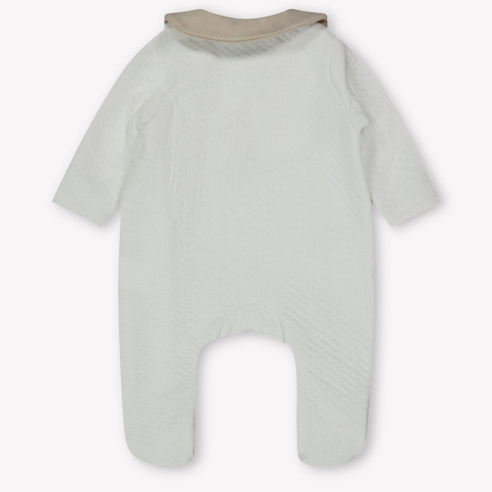 First Baby Girls Playsuit  White