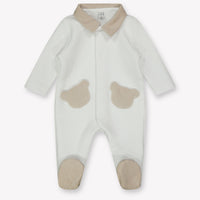 First Baby Jongens Boxpakje In Wit