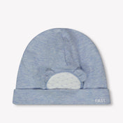 First Baby Boys Hat  Light Blue