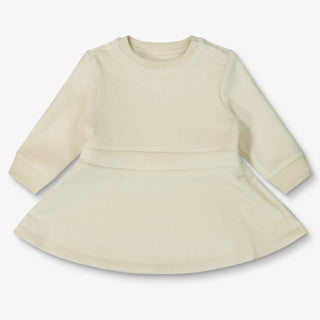Calvin Klein Baby Meisjes Jurk In Ecru