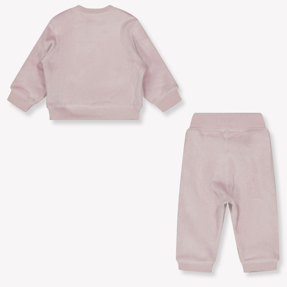 Calvin Klein Baby Unisex Tracksuit  Light Pink
