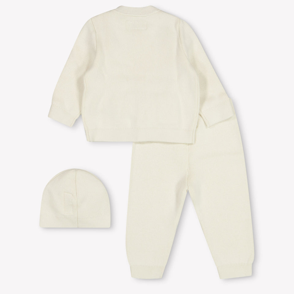 Calvin Klein Baby Unisex Set  Ecru