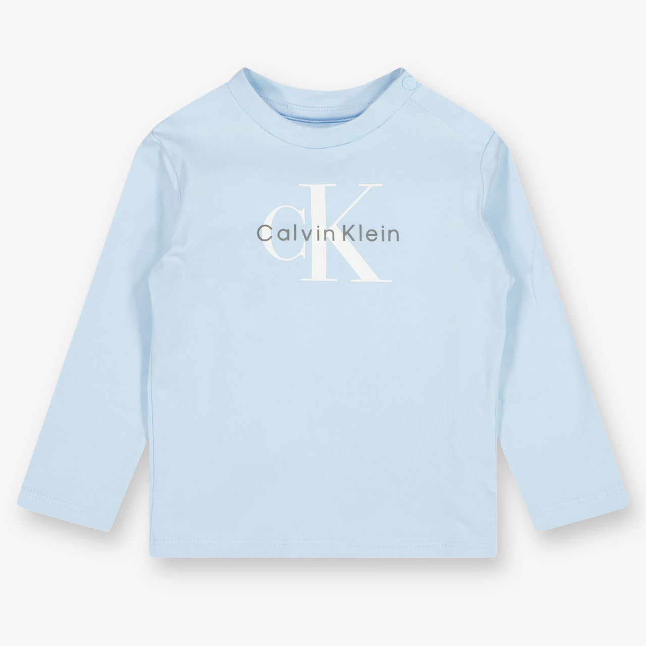 Calvin Klein Baby Unisex T-Shirt  Light Blue
