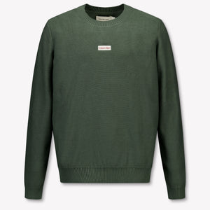 Calvin Klein Kinder Jongens Trui In Army