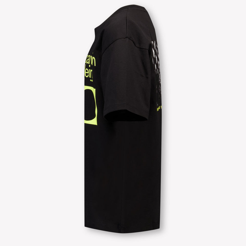 Calvin Klein Kids Boys  T-Shirt Black