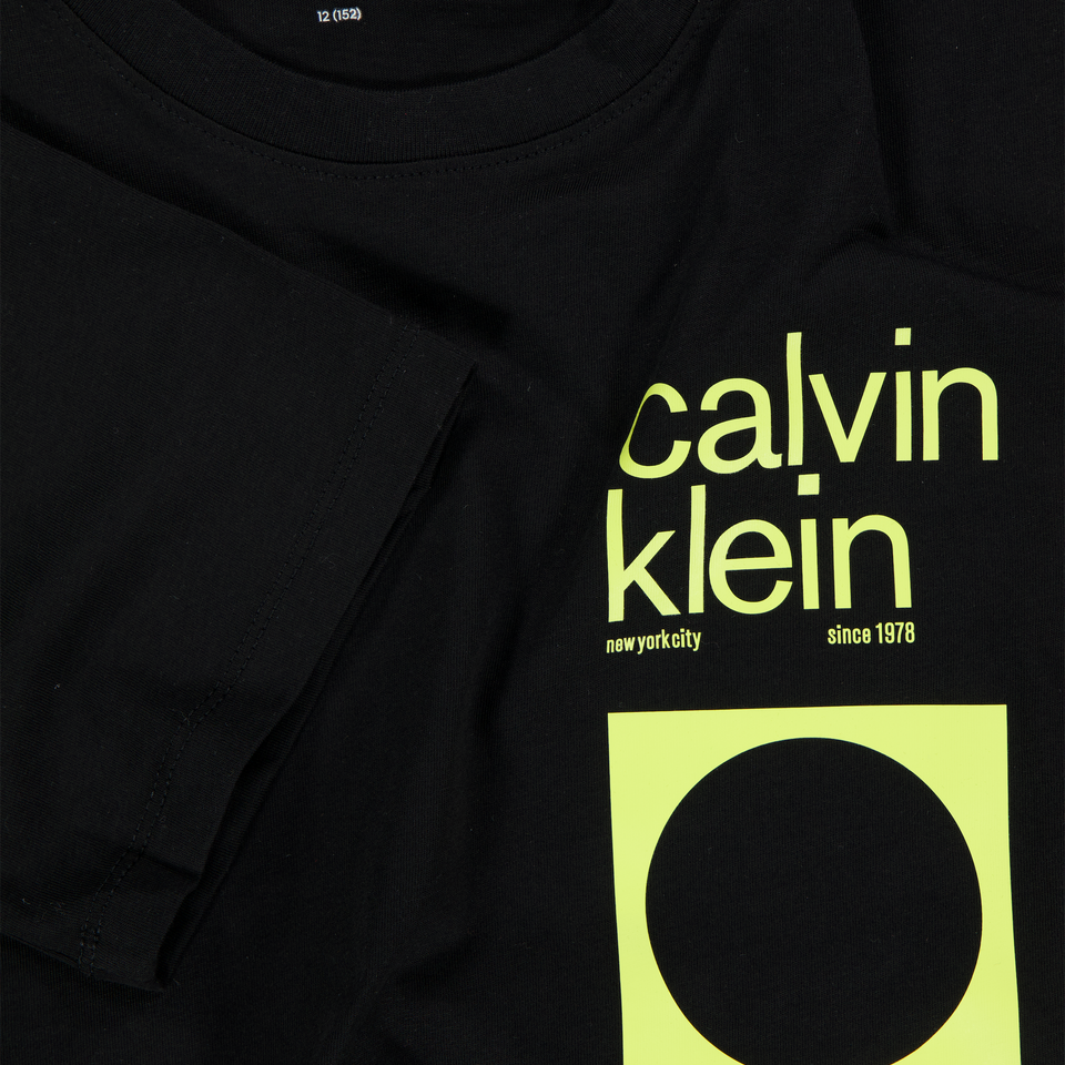 Calvin Klein Kids Boys  T-Shirt Black